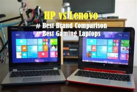 HP vs Lenovo: Best Brand Comparison of Laptops & Chromebooks