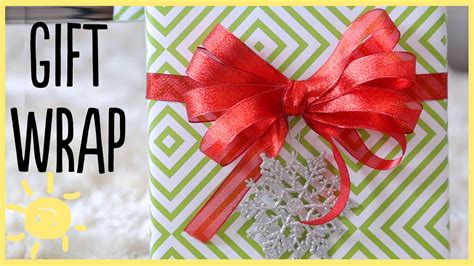 DIY/ Gift Wrap Ideas (+How to Make a Perfect Bow!!) - YouTube