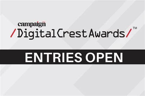 Campaign India Digital Crest Awards 2023: Entry deadline extended | Awards | Campaign India