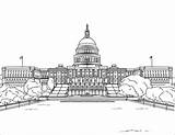 United States Capitol Building coloring page  Free Printable Coloring sketch template