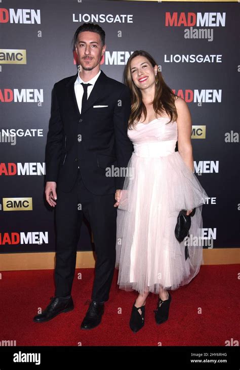 Eric Balfour and Erin Chiamulon attending the AMC celebration of the ...