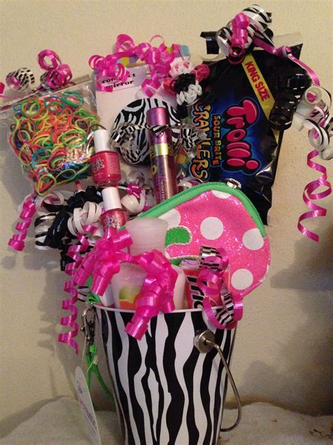 9 year old birthday gift basket | Teenage girl gifts christmas, Gifts ...