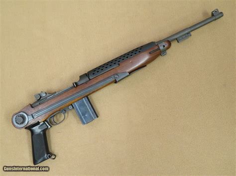 WW2 Production I.B.M. M1 Carbine in "Enforcer" Folding Stock ** Neat Vintage Carbine Mod