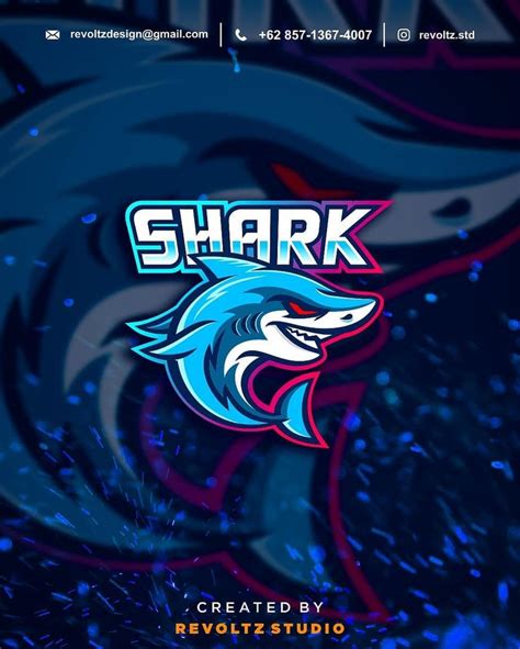 LOGO FOR SALE: SHARK GAMING • - Editable Text - Vector + High Resolution - Exclusive Ownership ...