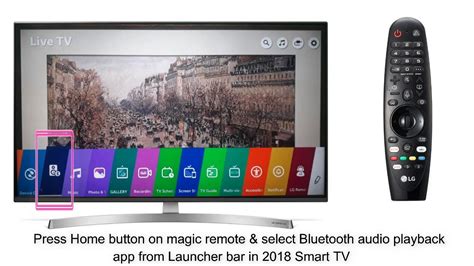 How to use Bluetooth audio playback feature in LG Smart TV - YouTube