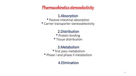 Stereochemistry