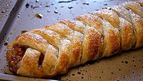 Recipe for an easy braided apple walnut strudel | Strudel recipes ...