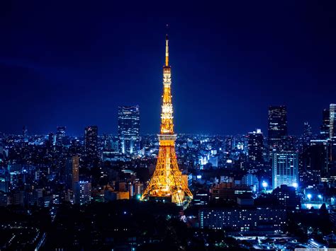 Tokyo Tower Wallpapers - Top Free Tokyo Tower Backgrounds - WallpaperAccess