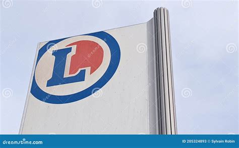 Leclerc Supermarket Logo Shop of Chain Brand Foodstuffs E.leclerc Sign ...