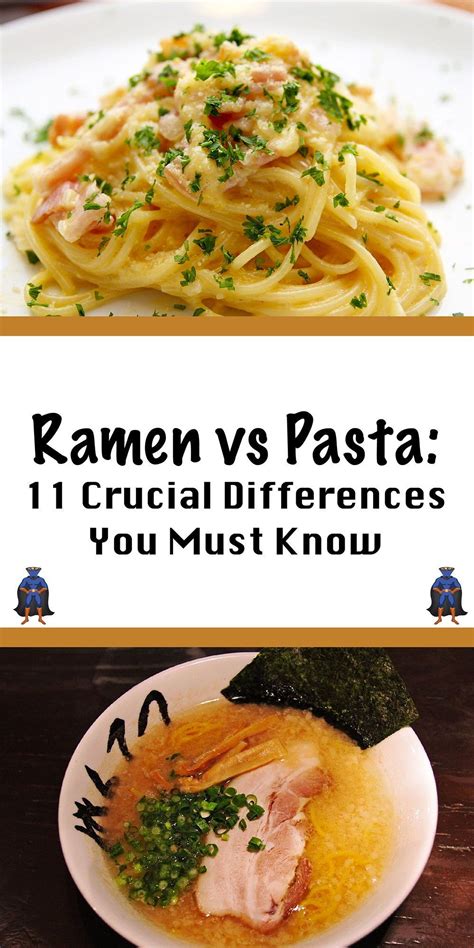 11 crucial differences everyone should know ramen vs pasta – Artofit