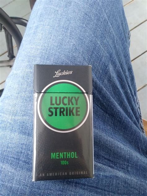 Lucky strike menthol 100s : r/Cigarettes