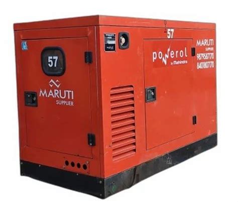 20KVA Diesel Generator Rental Service in Vadodara | ID: 8437716797