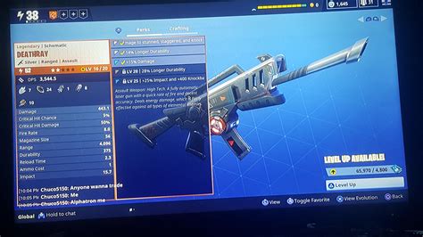 Fornite STW Gun experts - Forums