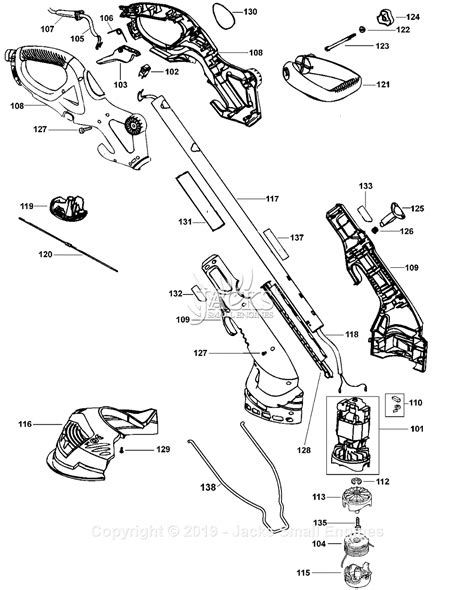 Black And Decker Weed Eater Parts Diagram | Reviewmotors.co