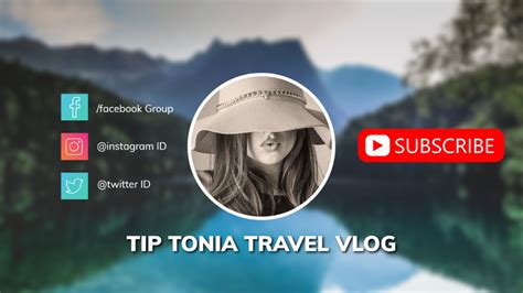 Use this beautiful design template for creating a banner for your travel related YouTube Channel ...