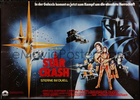 eMoviePoster.com: 7d0209 STARCRASH German 33x47 1979 cool different montage art of Caroline ...