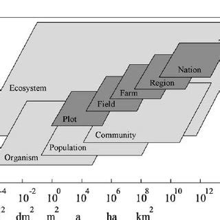 Examples of the spatial and temporal scale for investigations of... | Download Scientific Diagram