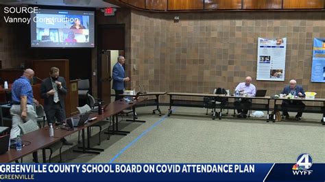 GREENVILLE COUNTY SCHOOL BOARD discusses its COVID attendance plan ...