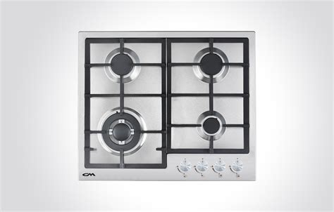 Buy Cm Built In Gas Hob 60cm 4b Inox Online in UAE | Sharaf DG