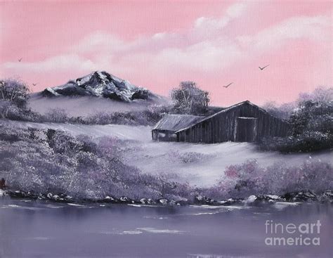 Winter barn paintings - idkasl