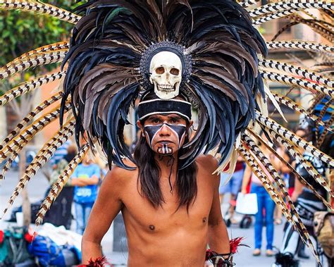 guerrero, aztec, mexico, traditional, culture, warriors, posing, tradition, mesoamérica, tribe ...