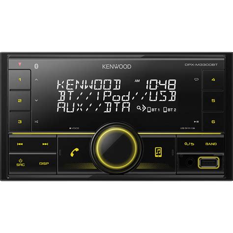 Kenwood DPX-M3300BT Double DIN Head Unit with Bluetooth | Supercheap Auto