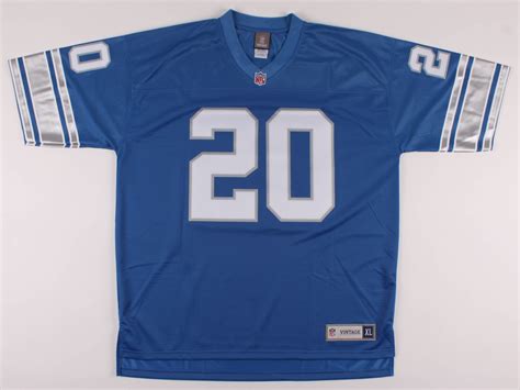 Barry Sanders Signed Lions Jersey (Schwartz COA) | Pristine Auction