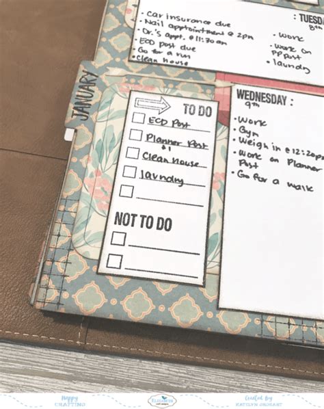 New Year, New Planner Ideas! – Elizabeth Craft Designs