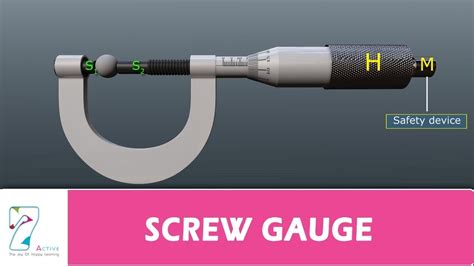 SCREW GAUGE Measurement Class 11 practical by Karthik Upparna - YouTube