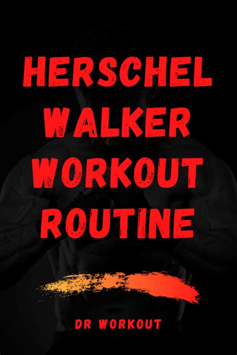 Herschel Walker Workout Routine | Dr Workout