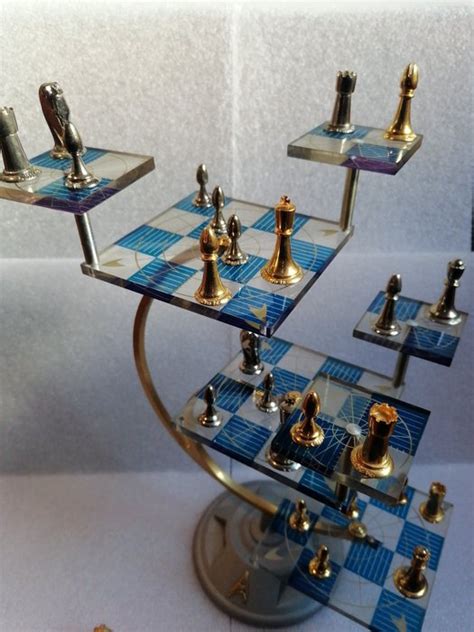 Franklin Mint - Chess set (1) - 22k gold and sterling - Catawiki