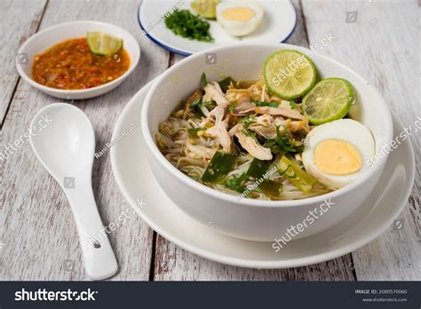 Chicken Soto Soto Ayam Indonesia Soto Stock Photo 2080570060 | Shutterstock