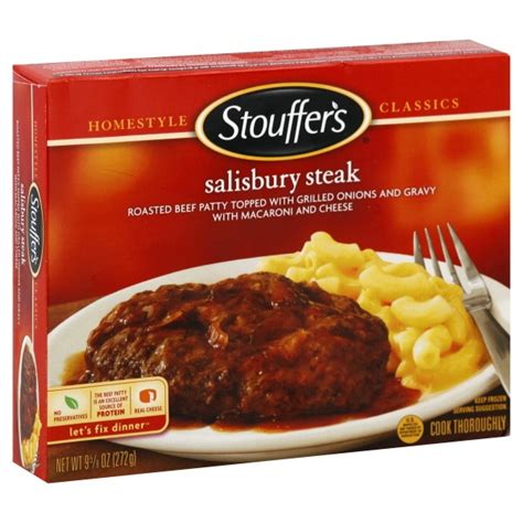 Stouffer's Salisbury Steak with Macaroni & Cheese