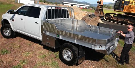 Highway Products aluminum truck flatbeds built to your specifications with many options to ...