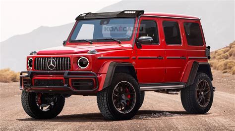 The New 2021 Mercedes-Benz G-Class 4×4² Should Look A Lot Like This | Carscoops