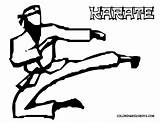 Karate coloring pages Download And Print For Free sketch template