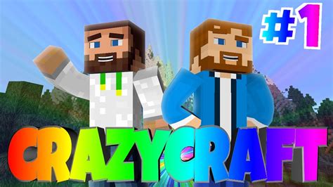 Minecraft - Crazy Craft! (Minecraft Modded Survival) - Episode 1 - Crazy Craft is Crazy - YouTube