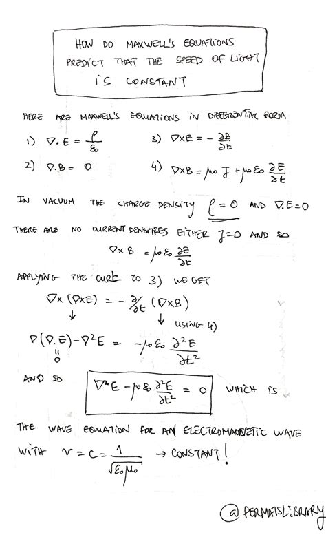 Equation For Speed Of Light Constant Complete Guide