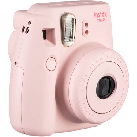 FUJIFILM instax mini 8 Instant Film Camera (Pink) 16273415 B&H