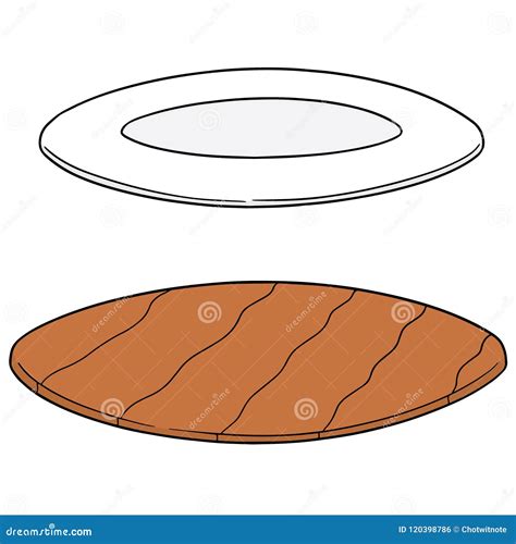 Vector set of dish stock vector. Illustration of culinary - 120398786