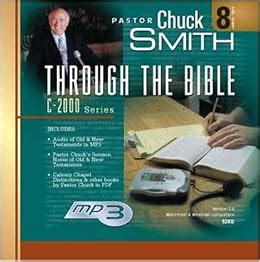 Through the Bible C-2000 Commentary by Chuck Smith on 8 Audio MP3 discs ...