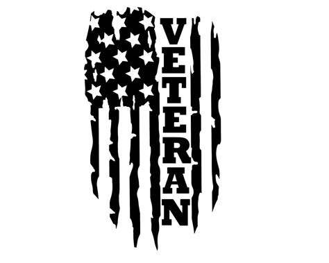 Amazon.com: Custom Vinyl Distressed American Flag Veteran Decal - Soldier Bumper Sticker, for ...