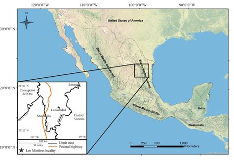 PANORAMA GRÁFICO NATURAL DE MÉXICO - Mind Map