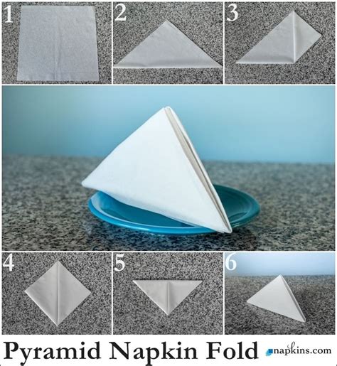 Basic Paper Napkin Folding: Learn Simple Napkin Fold Techniques ...