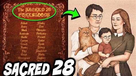 Why Weren't the Potter Family on the Sacred 28? - Harry Potter Explained - YouTube