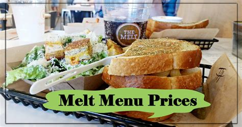 Melt Menu Prices | Melt Bar & Grilled Menu for Burgers, Wings, Drinks