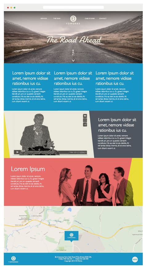 Website look and feel | Brand guidelines, Lorem ipsum, Poster