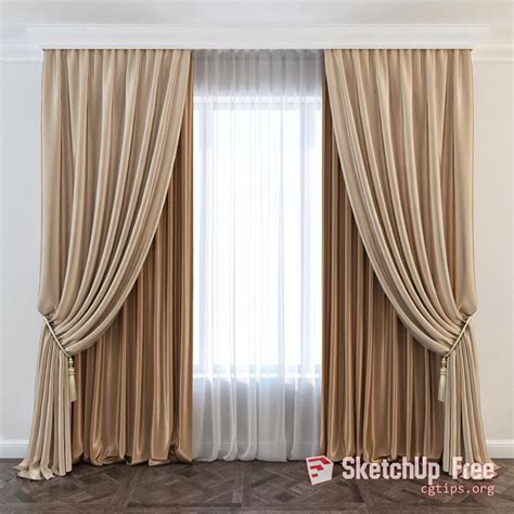 Curtain Sketchup Model