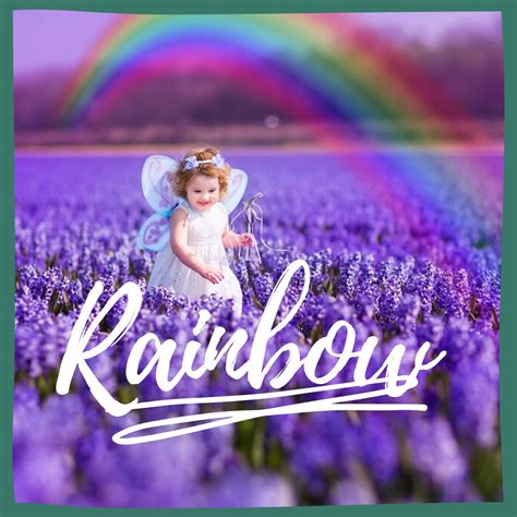 50 Rainbow Overlays Photoshop Overlay Realistic Rainbow | Etsy