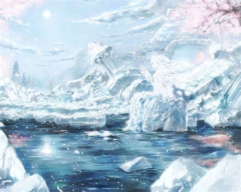 Snow Scenery Anime Wallpapers - Top Free Snow Scenery Anime Backgrounds - WallpaperAccess